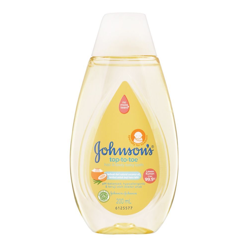 Johnsons Baby Top To Toe Hair & Body Bath 200ml product image