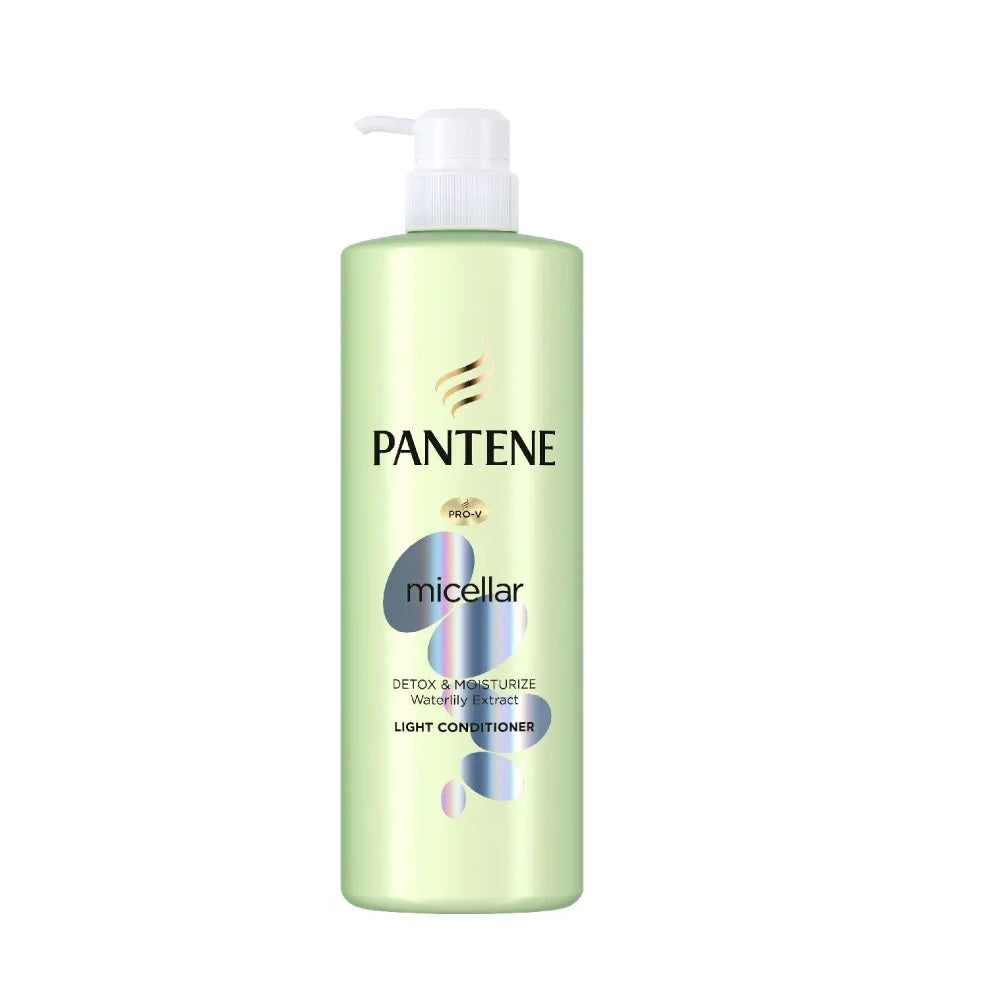 Pantene Pro V Shampoo Micellar Detox & Moisturize Waterlily Extract 530ml product image