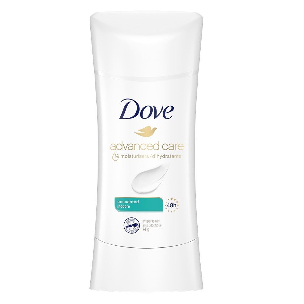 Dove Deodorant Stick A/P Unscented Sensitive 74g product image