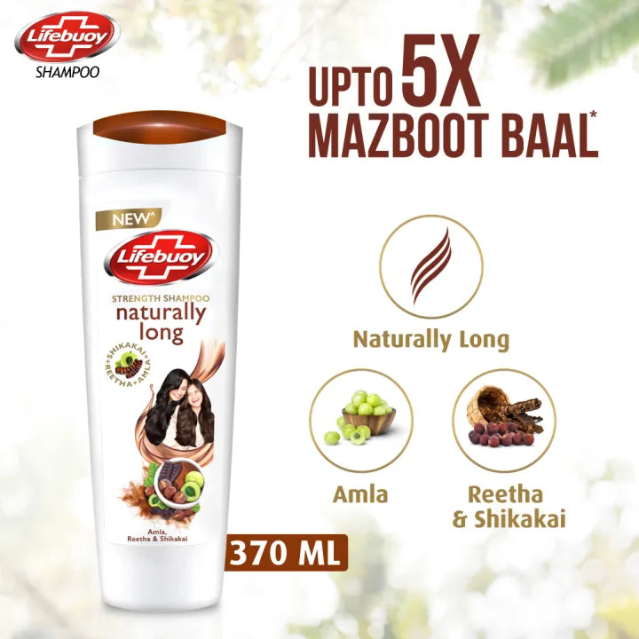 Lifebuoy Naturally Long Shampoo 375ml product image