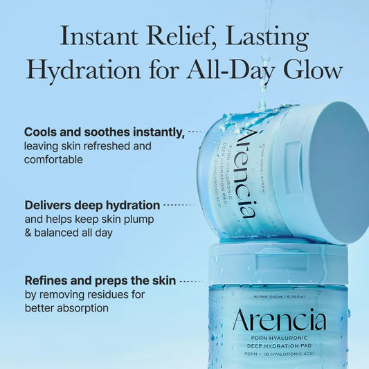 Arencia PDRN Hyaluronic Deep Hydration Pad 90's / 200ml product image 2