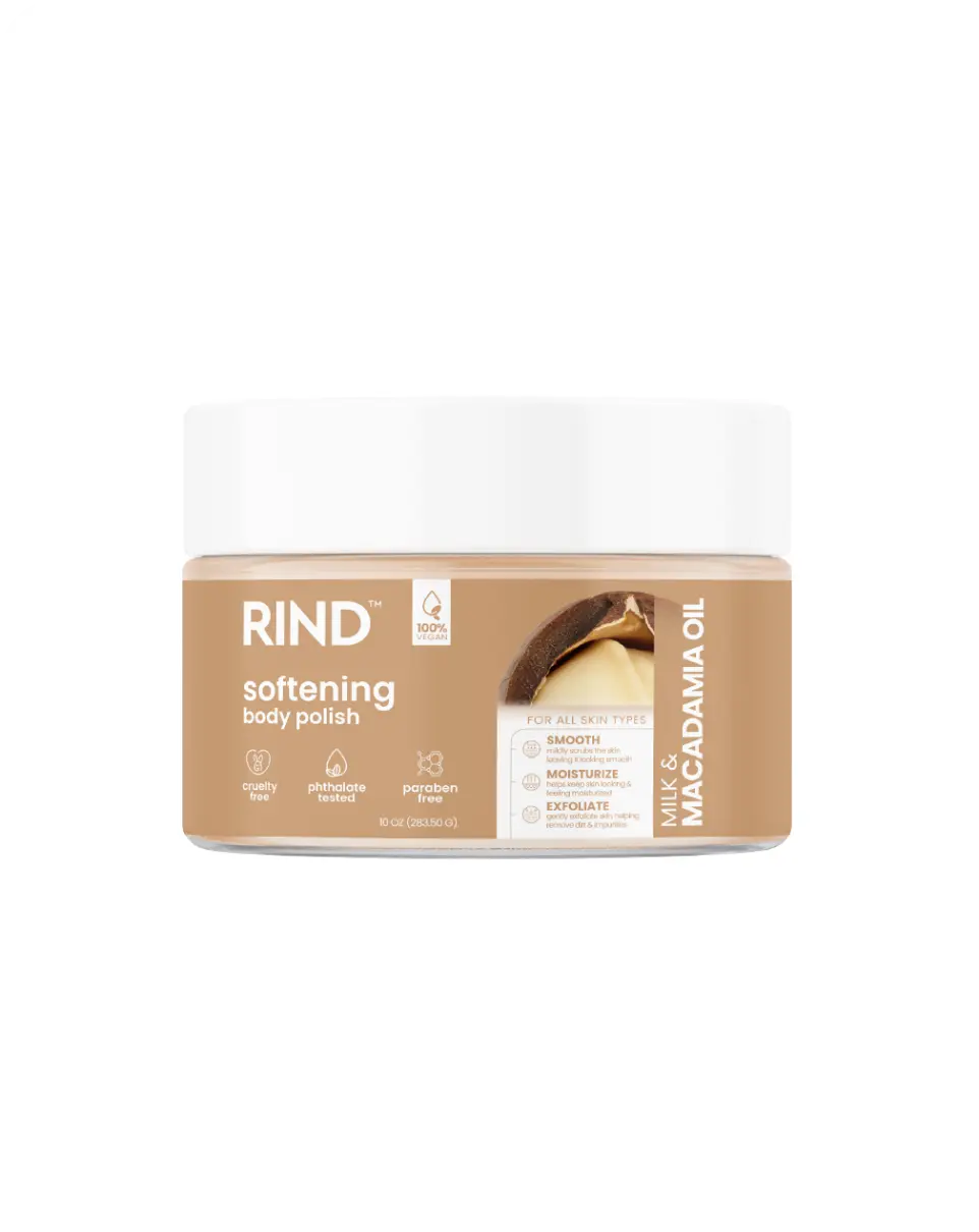 Rind Body Polish Softening Milk & Macadamia Oil 10oz/283g product image