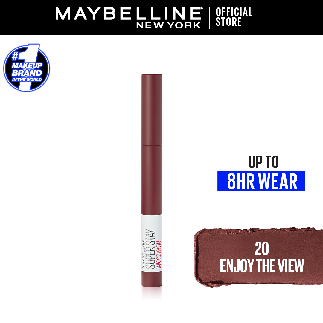 Maybelline New York Superstay Ink Lip Crayon with lasting ink technology product image 2