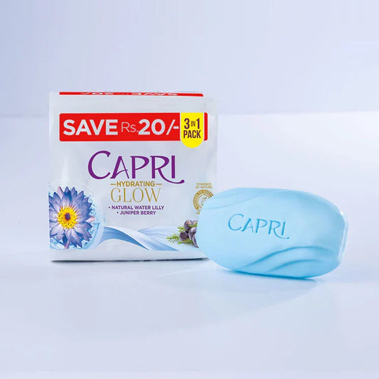 Capri Vitalizing Water Lily Blue 3 in 1 Soap 150g product image