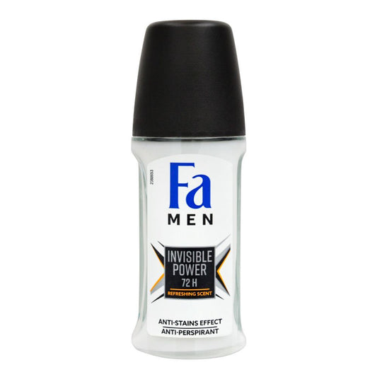 Fa Deodorant Roll On Men Invisible Power 50ml product image 1