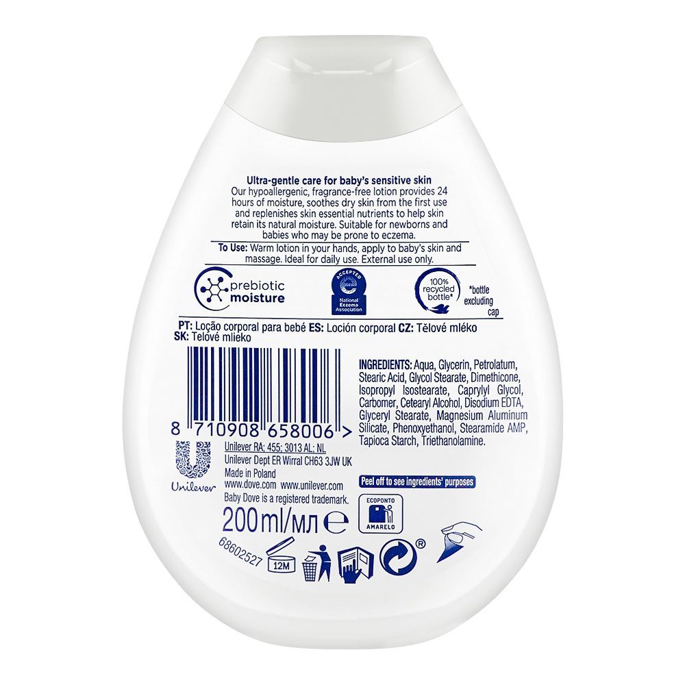 Dove Baby Lotion Sensitive Moisture 200ml product image 2