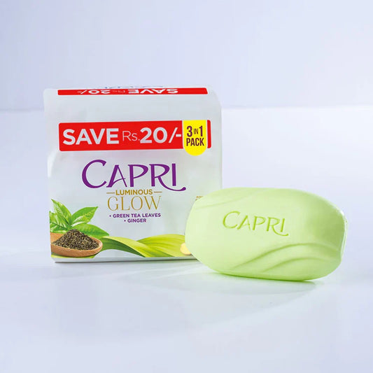 Capri Refreshing Purifying Green Tea Soap 3 in 1 150g product image