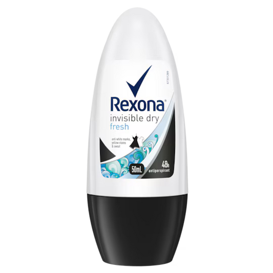 Rexona Deodorant Roll On Women Invisible Dry + Fresh 45ml product image