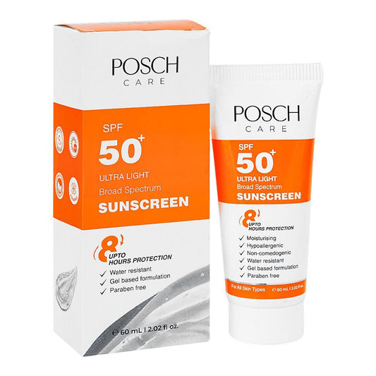 Posch Care Ultra Light SPF 50+ Sunscreen 60ml product image 1