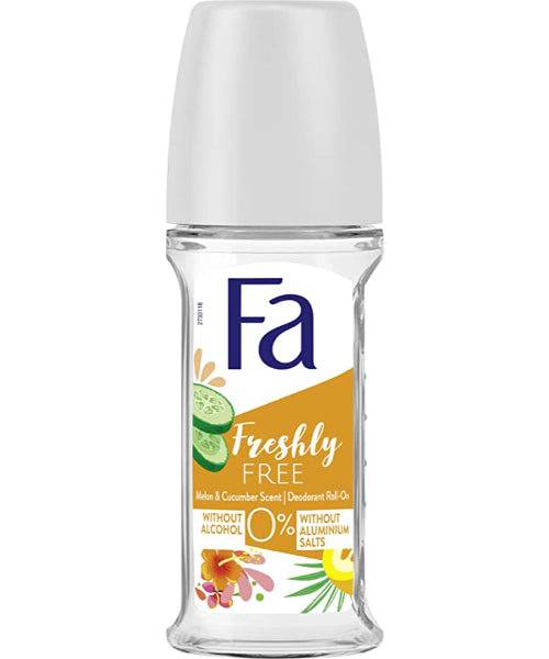 Fa Deodorant Roll On Freshly Free Cucumber & Melon 50ml product image