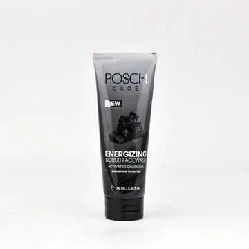 Posch Energizing Scrub Face Wash with Activated Charcoal 100ml product image 1
