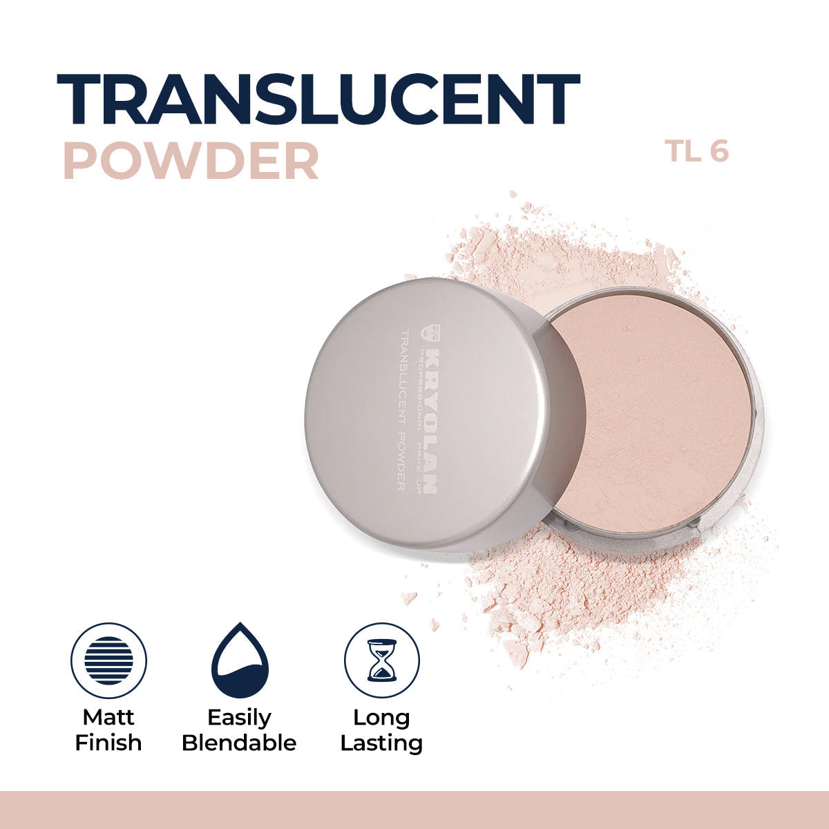 Kryolan Translucent Powder product image 5