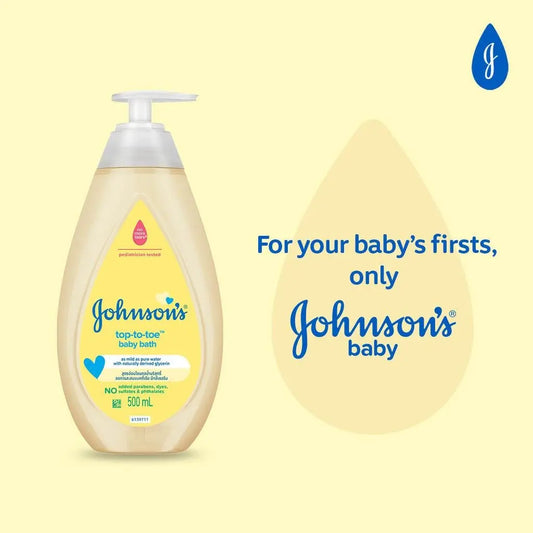 Johnsons Baby Top To Toe Hair & Body Bath 500 ml (pump) product image 1