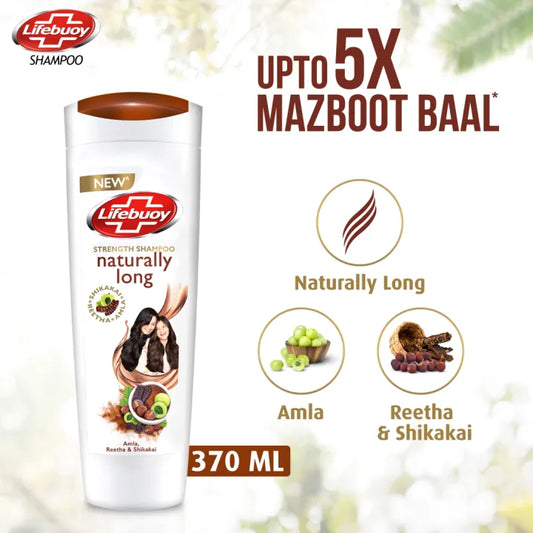 Lifebuoy Naturally Long Shampoo 375ml product image