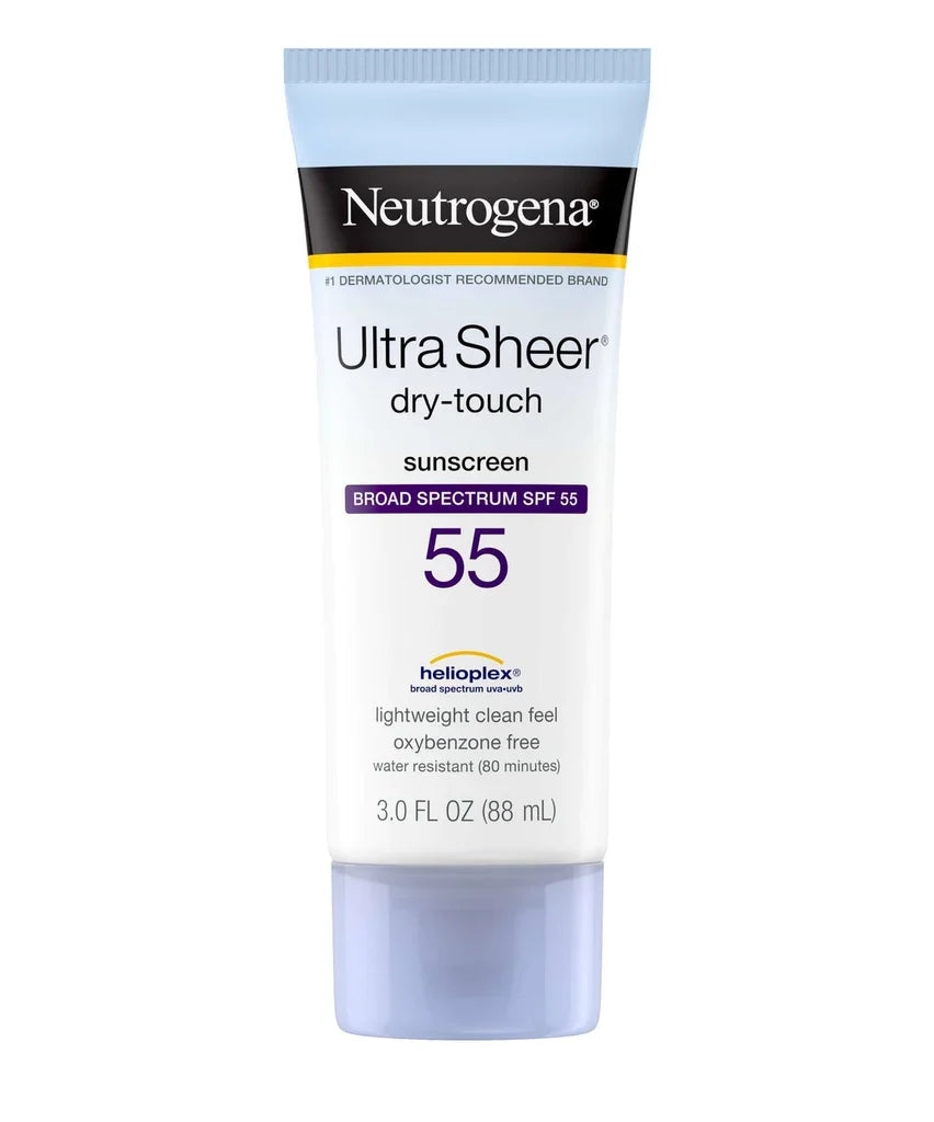 Neutrogena Ultra Sheer Dry Touch Sunscreen Spf55 88ml product image 1