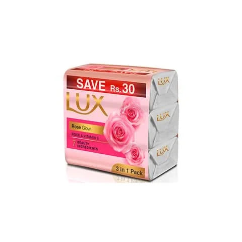 Lux Allure Trio Rose Glow 123g product image 2
