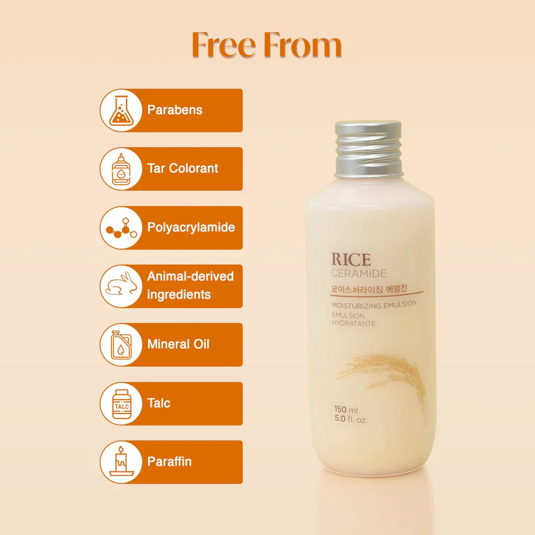 The Face Shop Rice Ceramide Moisturizing Emulsion 150ml product image 2