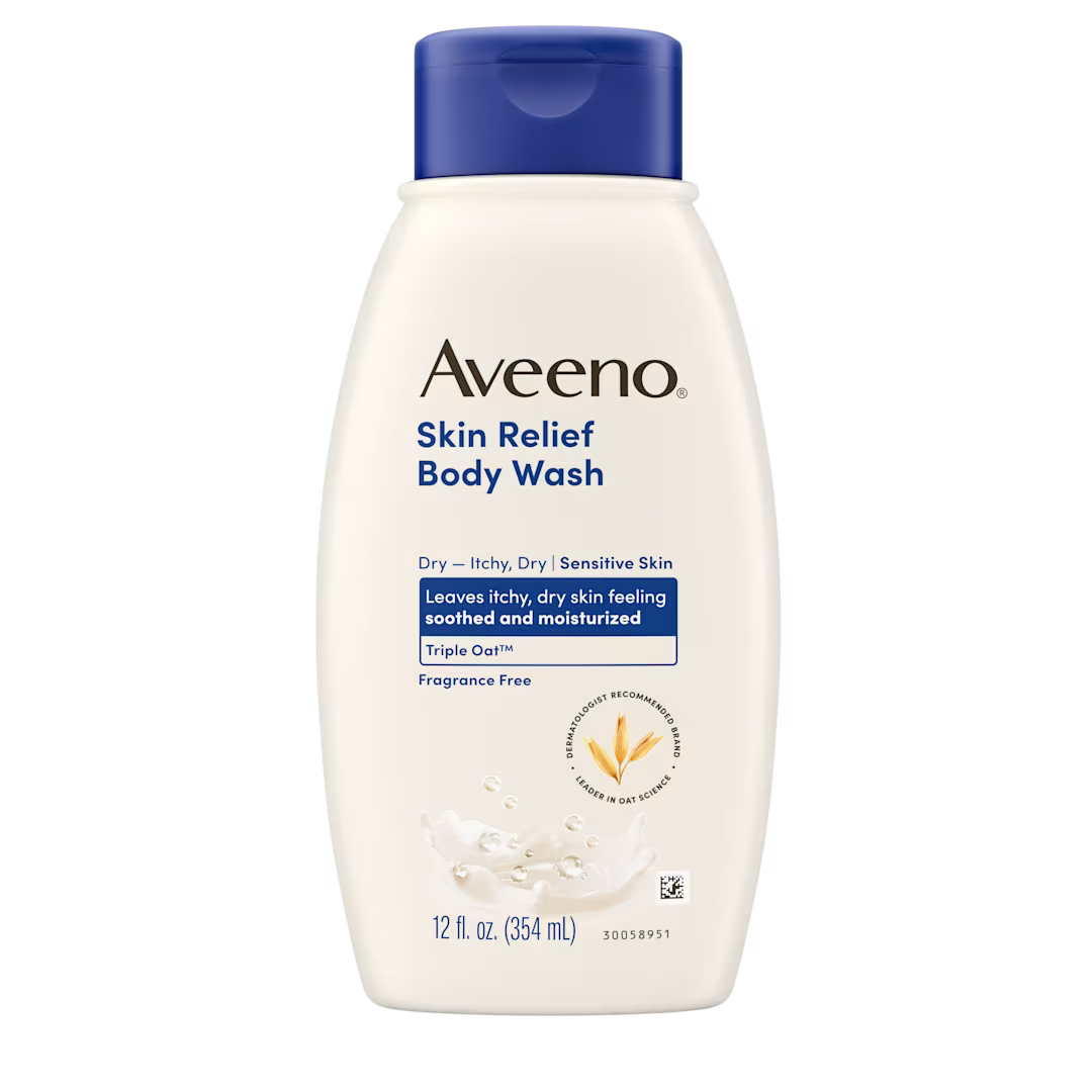 Aveeno Body Wash Skin Relief Sensitive Skin Fragrance Free 532ml product image 1