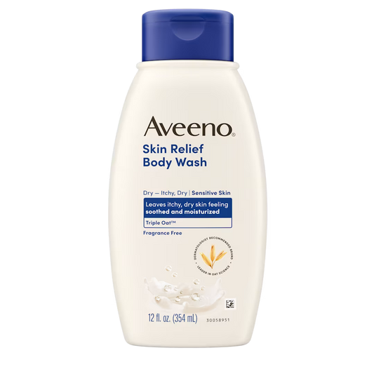 Aveeno Body Wash Skin Relief Sensitive Skin Fragrance Free 532ml product image 1