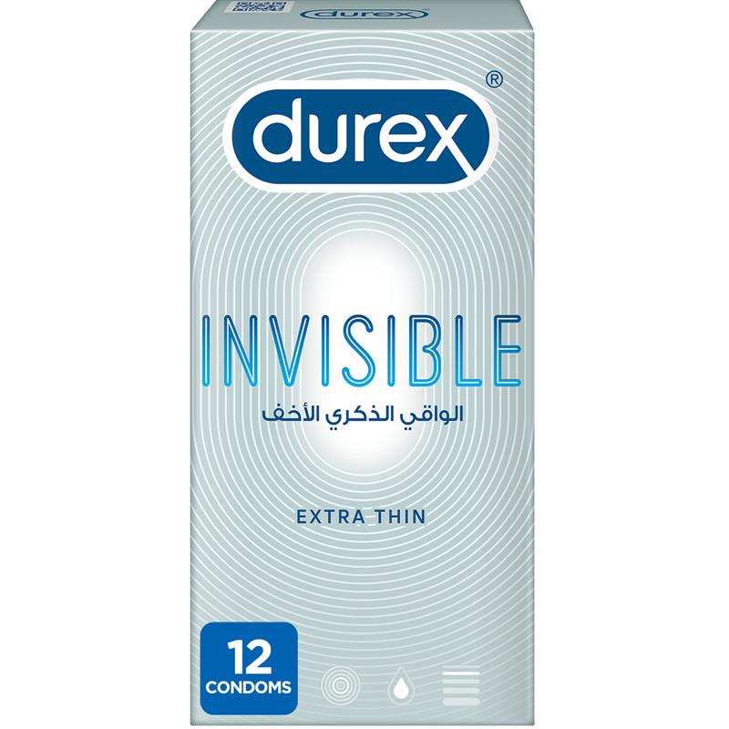 Durex Invisible Condoms 12 Pieces product image 2