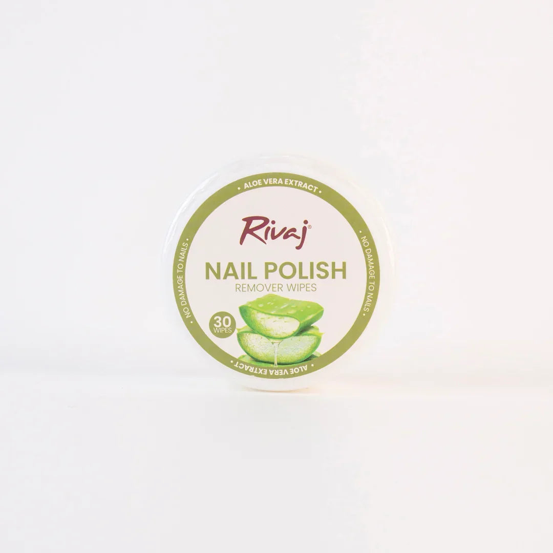 Rivaj Nail Polish Remover Wipes (Aloe Vera Extract) 30 Wipes product image 2