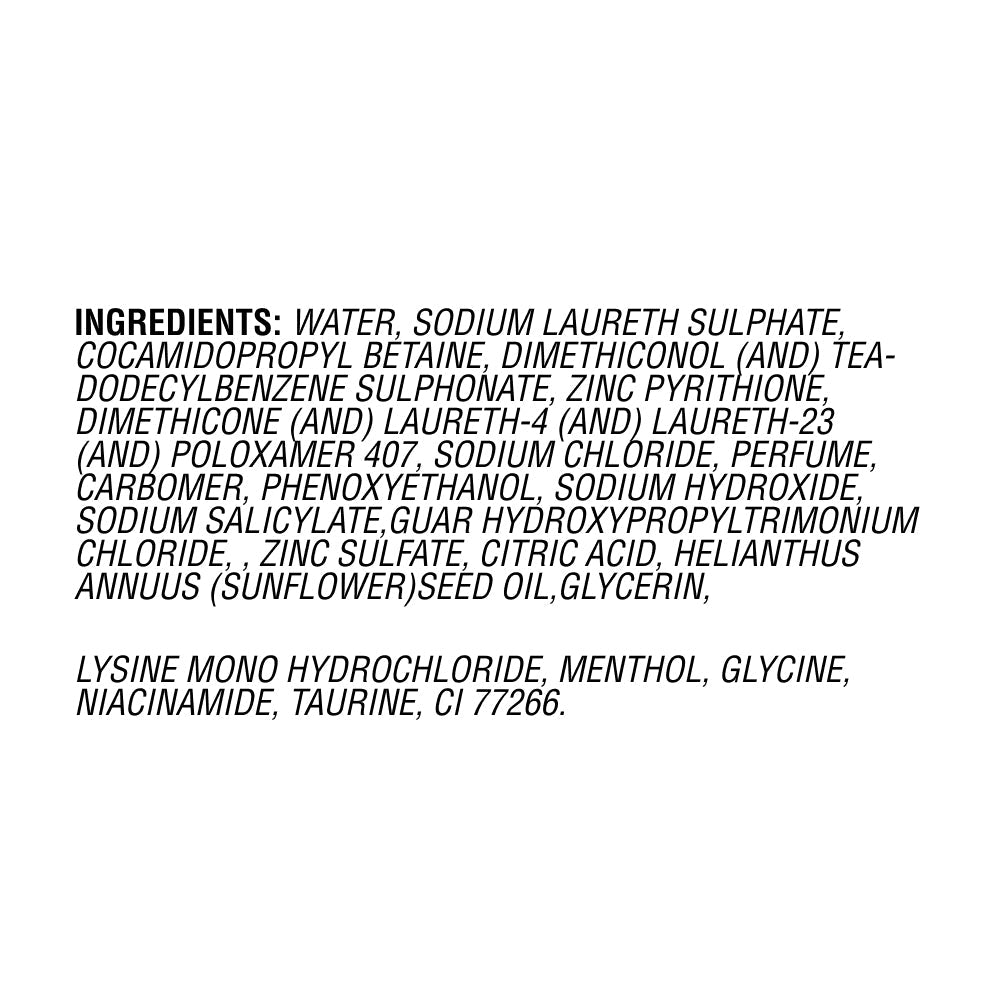 Clear Shampoo Black Shine 185ml product image 3