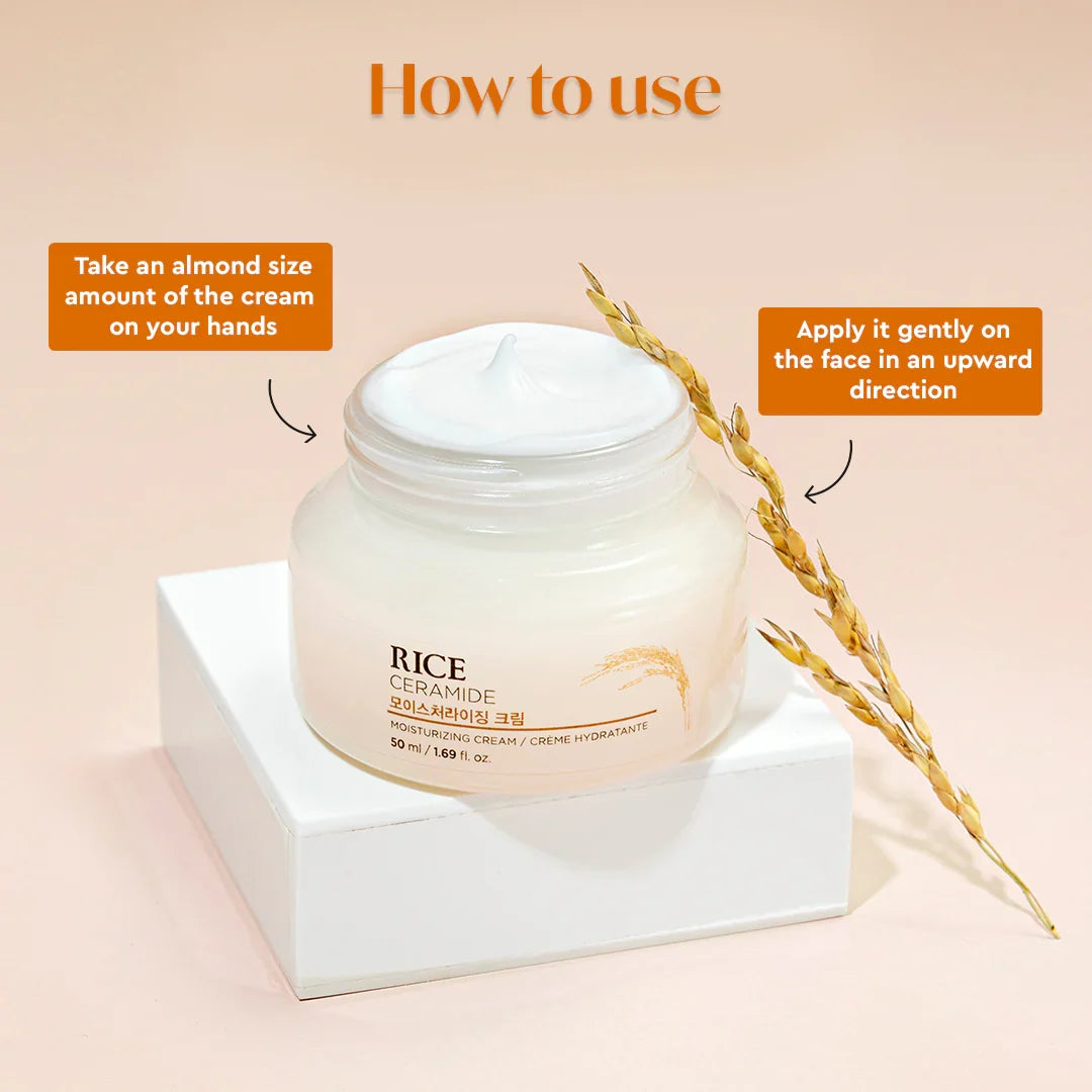 The Face Shop Rice & Ceramide Moisturizing Cream 50ml product image 2