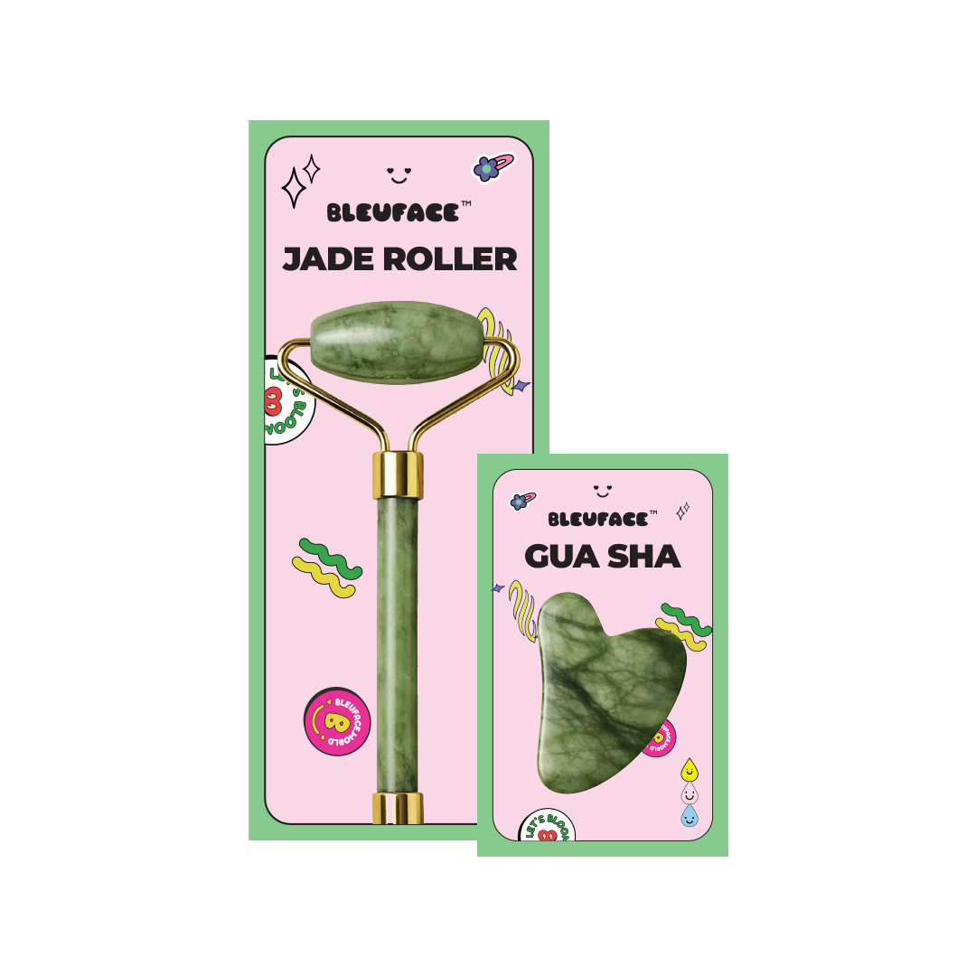 Bleuface Jade Roller + Gua Sha (Bundle) product image 1