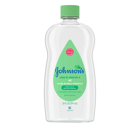 Johnsons Baby Oil Aloevera & Vitamin E 125 ml product image 1
