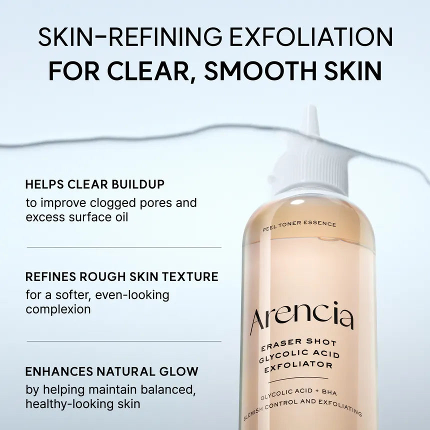 Arencia Eraser Shot Glycolic Acid Exfoliator 200ml product image 4