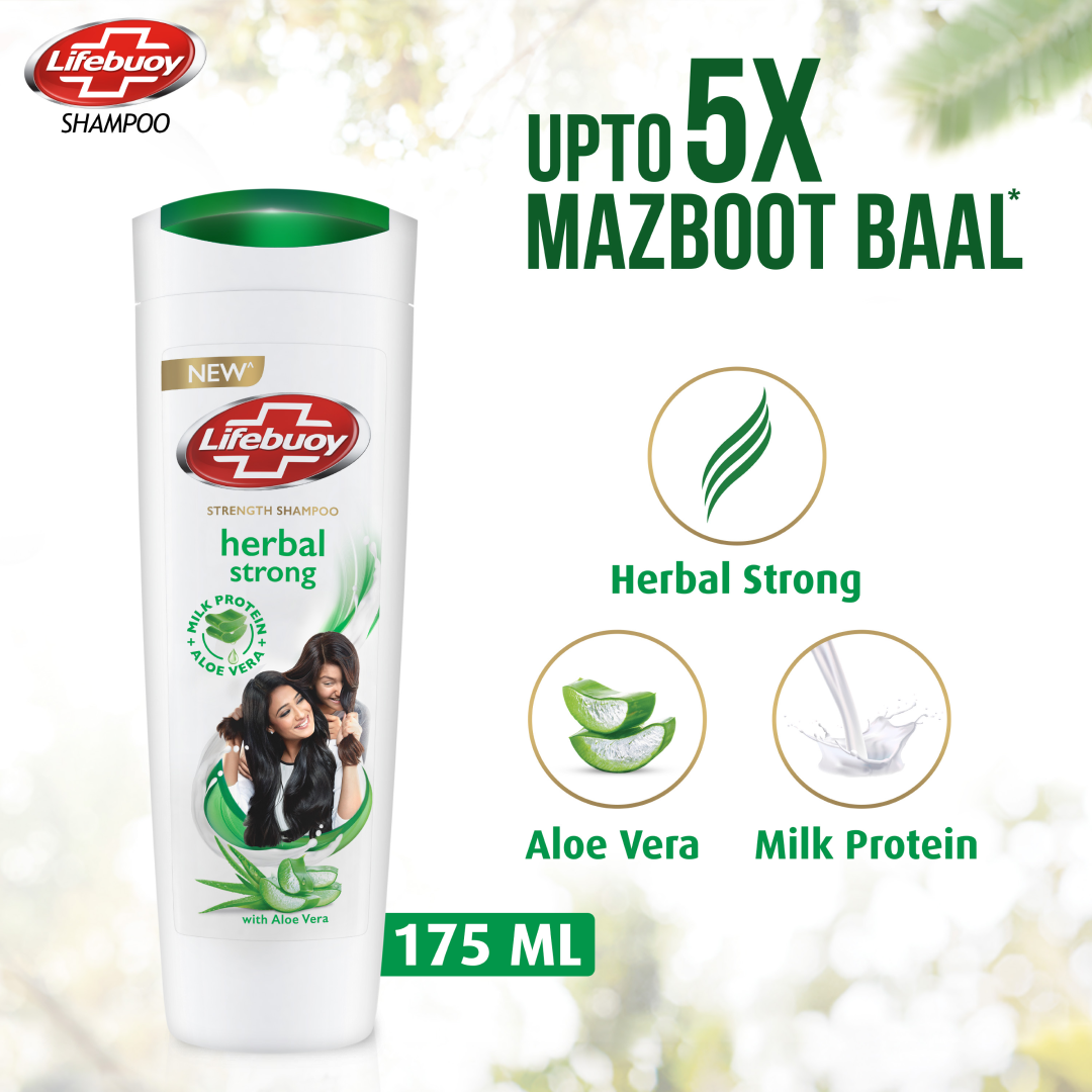 Lifebuoy Shampoo Herbal Strong 175ml product image 1