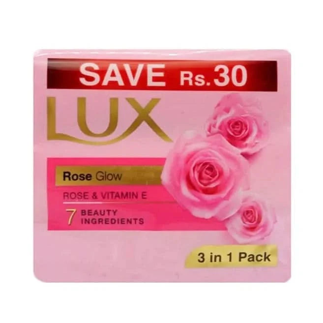 Lux Allure Trio Rose Glow 123g product image 3