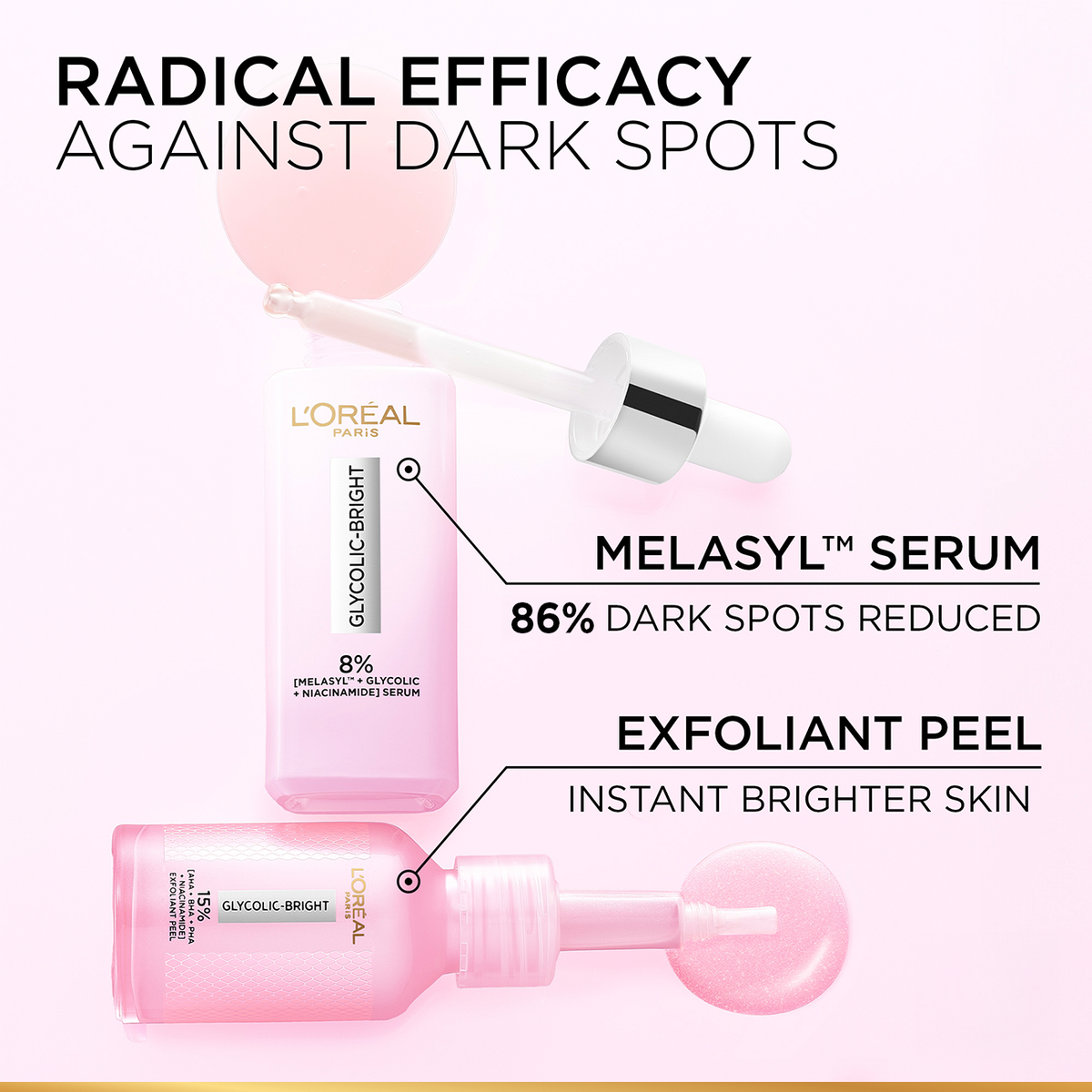 L'Oréal Paris Glycolic Bright Anti Dark Spot Exfoliant Peel 25ml product image 7