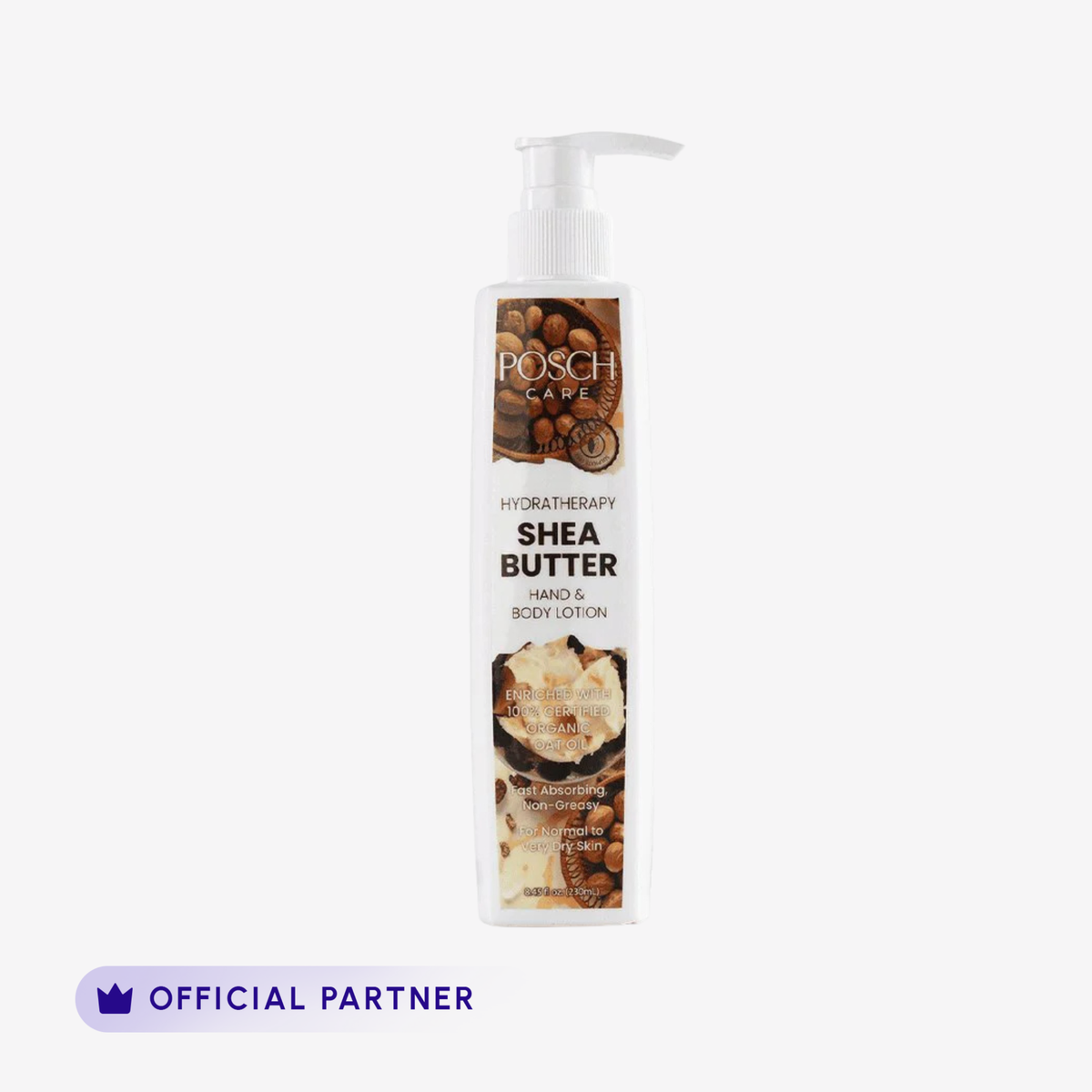 Posch Shea Butter Hand & Body Lotion 230ml product image 1