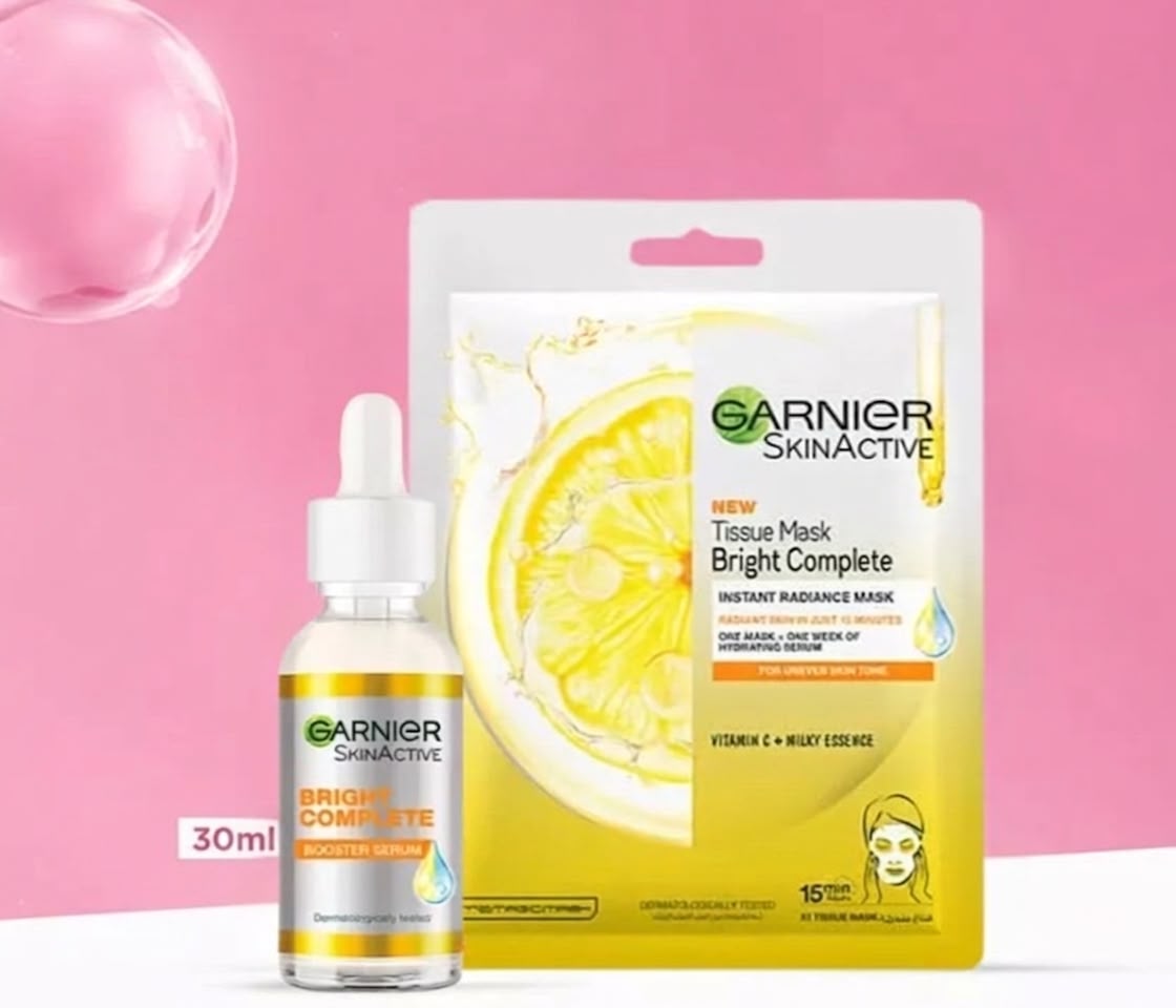 Garnier Bright Complete Serum + Face Mask product image