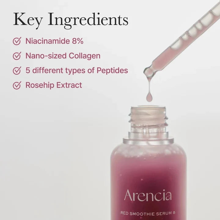 Arencia Red Smoothie Serum 8 30ml product image 3