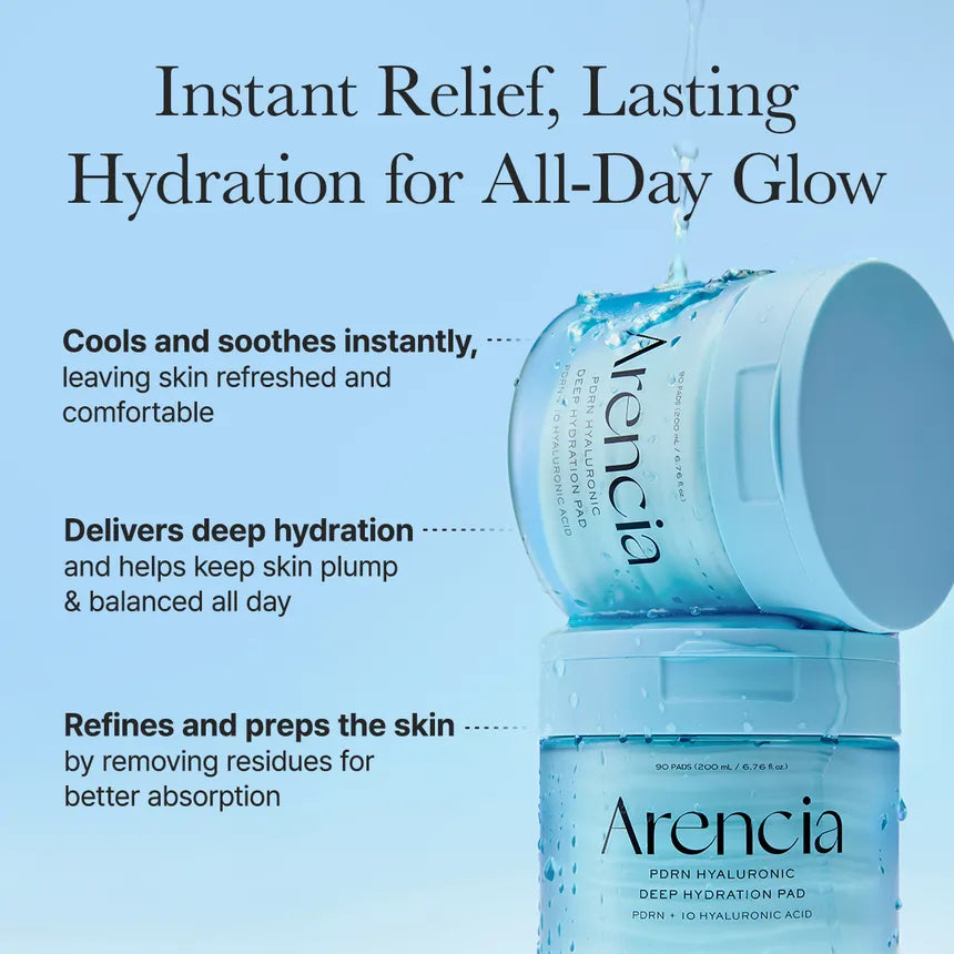 Arencia PDRN Hyaluronic Deep Hydration Pad 90's / 200ml product image 2