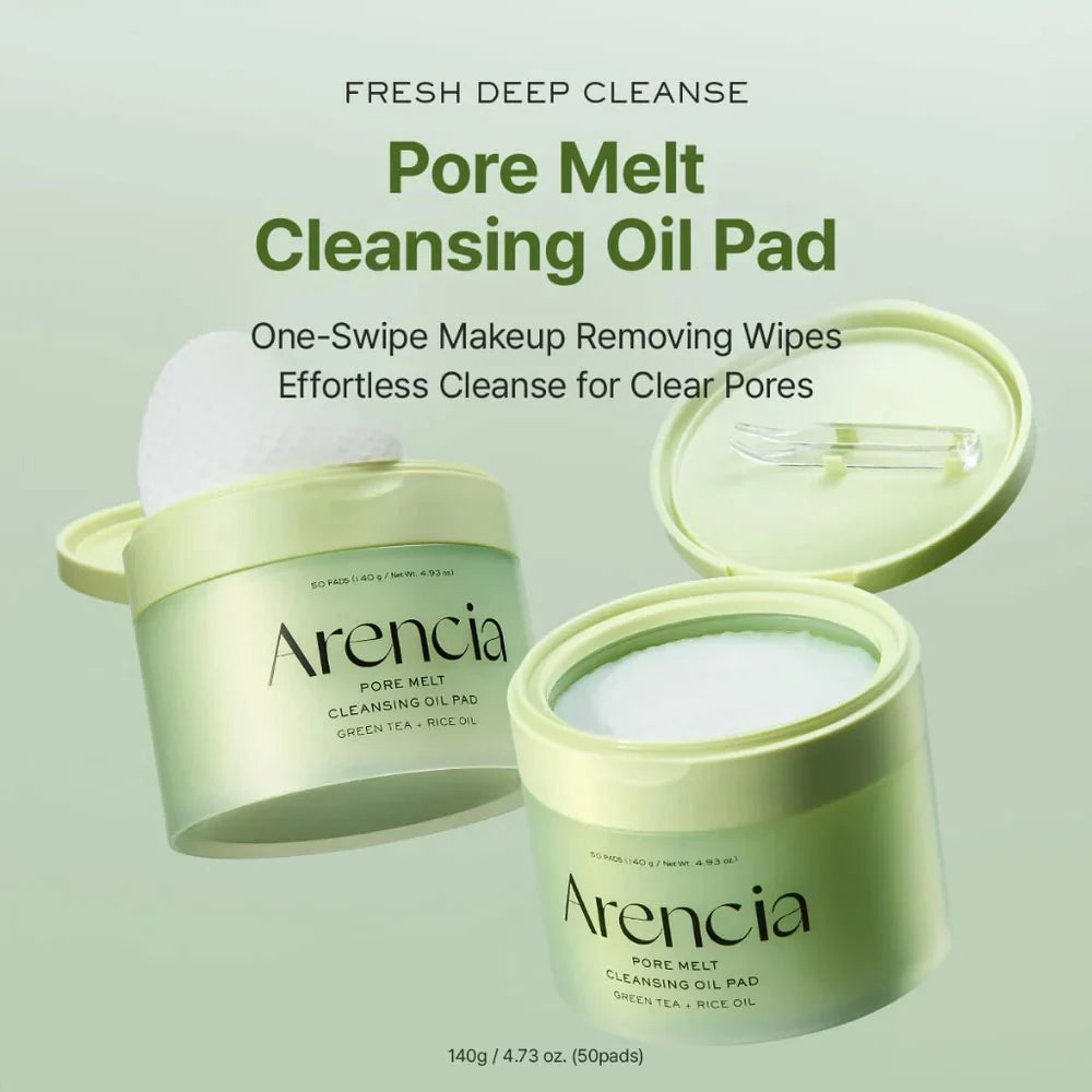 Arencia Pore Melt Cleansing Oil Pad 50's / 140g product image 4