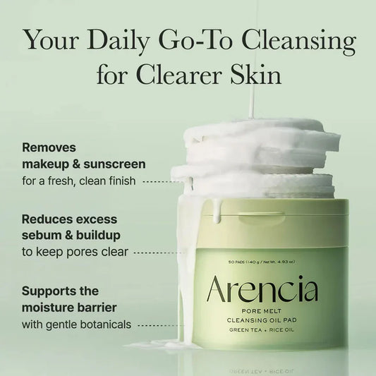 Arencia Pore Melt Cleansing Oil Pad 50's / 140g product image 2