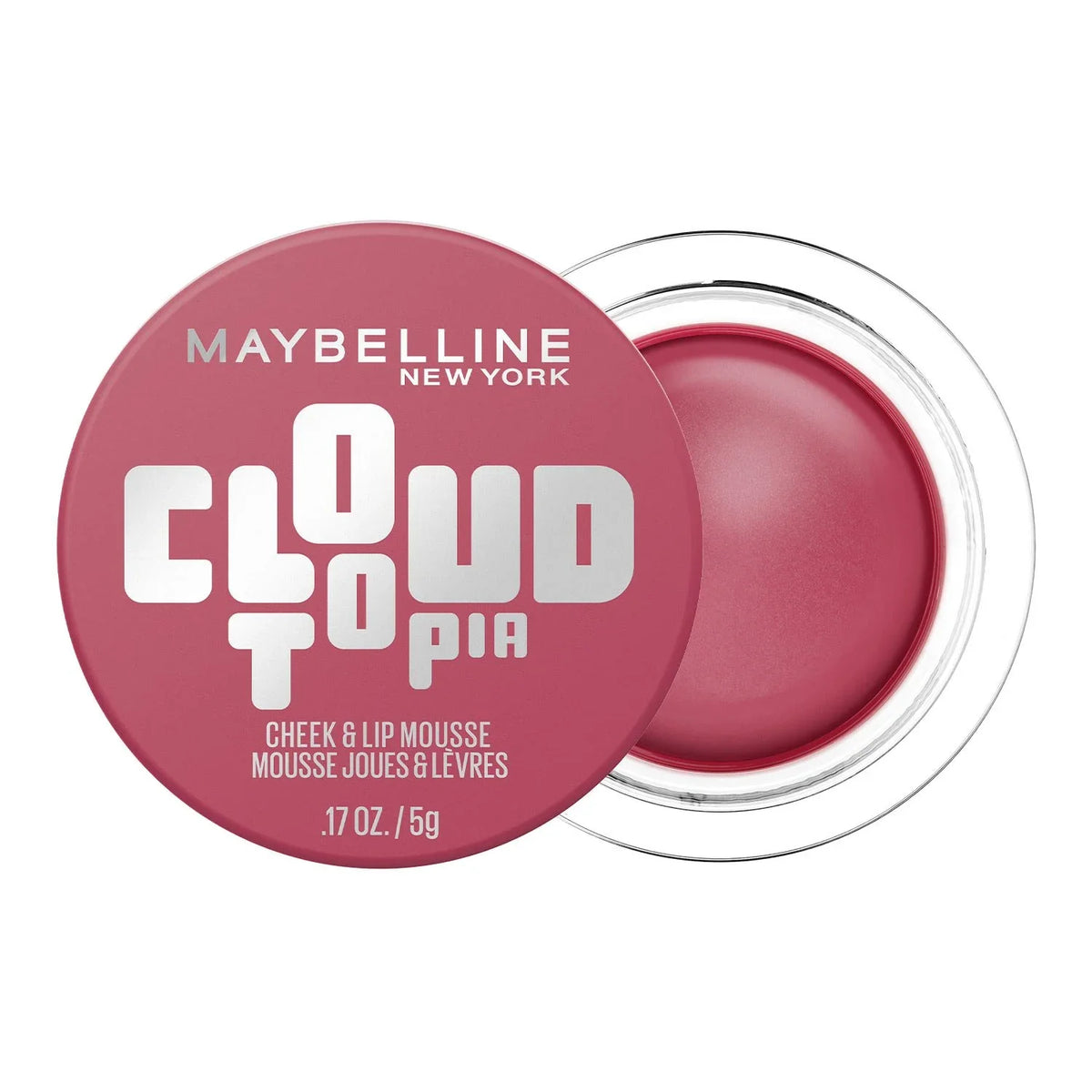 Maybelline USA CloudTopia Cheek & Lip Mousse 5g product image 1