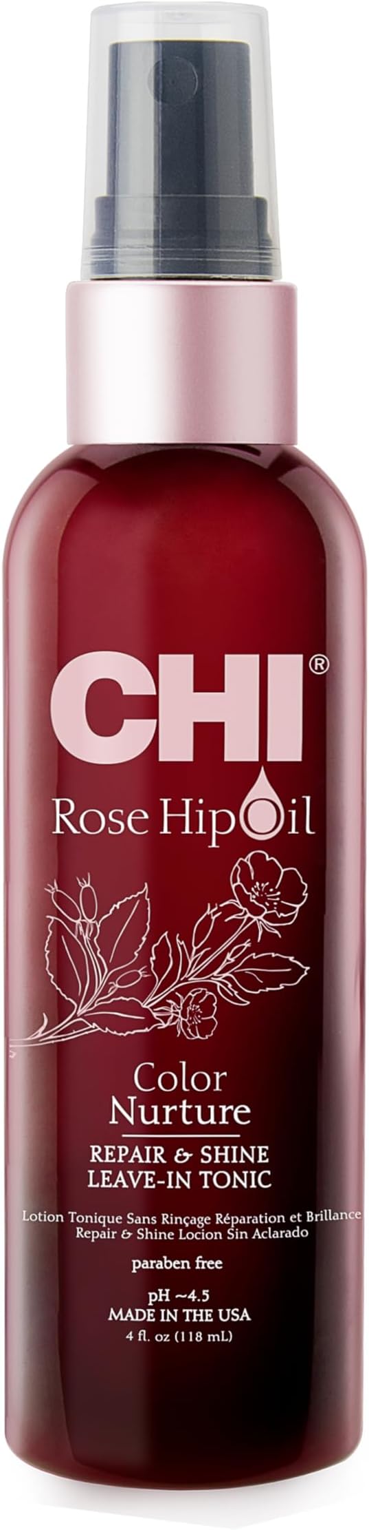 CHI Rose Hip Oil Repair & Shine Leave In Tonic 118ml product image 1