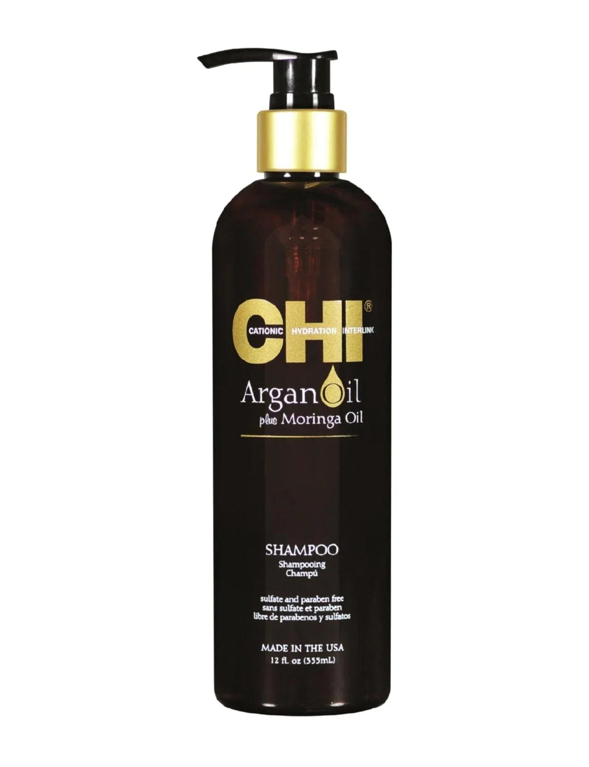 CHI Argan Oil With Moringa Oil Blend Shampoo 340ml product image 1