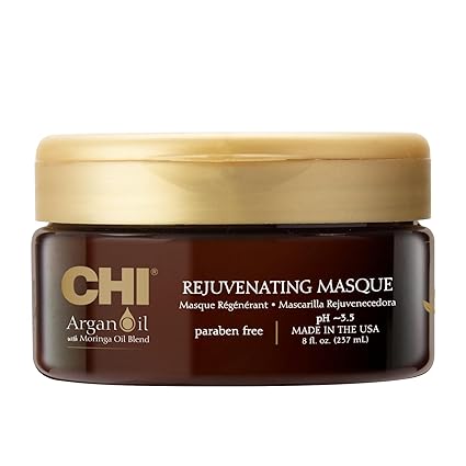 CHI Argan Oil With Moringa Oil Blend Rejuvenating Masque 237ml product image 1