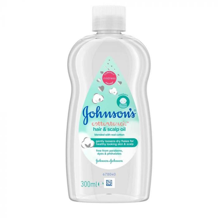 Johnsons Cotton Touch Hair & Scalp Oil 300ml product image