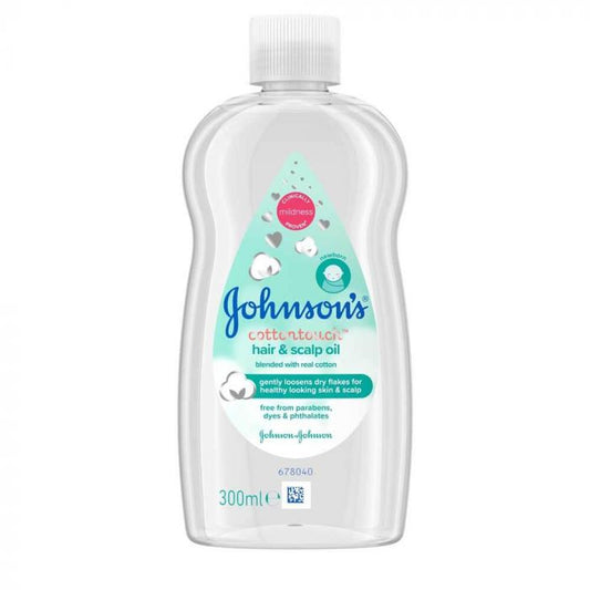 Johnsons Cotton Touch Hair & Scalp Oil 300ml product image