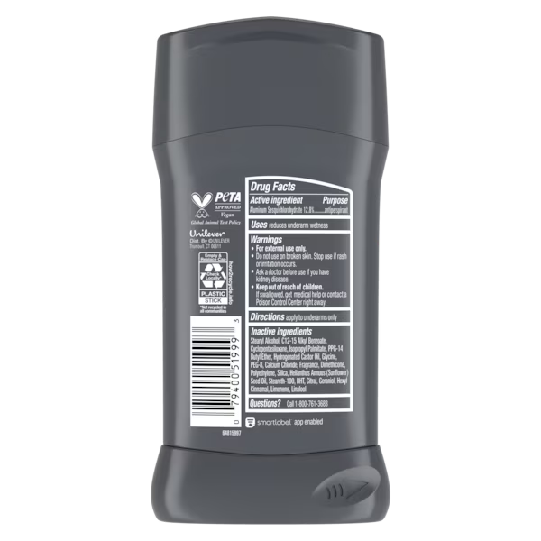 Dove Deodorant Stick A/P Men+Care Coastal Cedar 76g product image 2