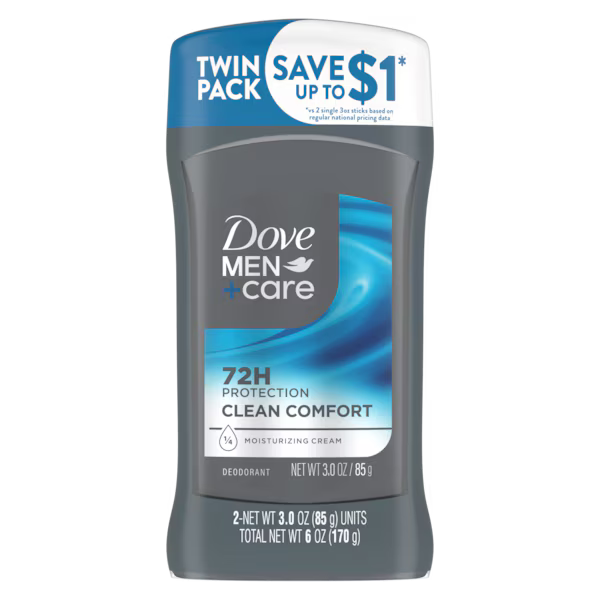 Dove Deodorant Stick A/P Men+Care Clean Comfort 3oz/85g product image 1