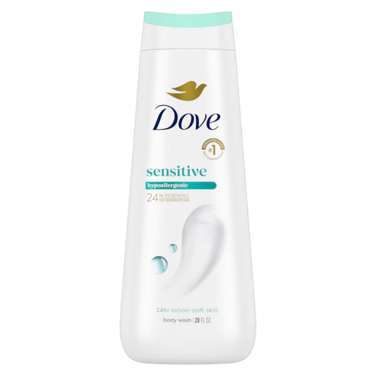 Dove Body Wash Usa Sensitive Hypoallergenic 20oz/591ml product image 1