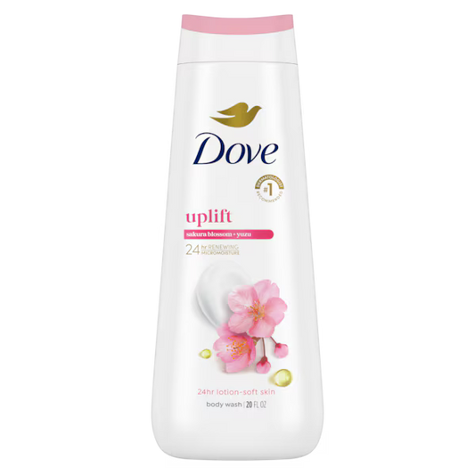Dove Body Wash Usa Uplift Sakura Blossom & Yuzu 20oz/591ml product image 1