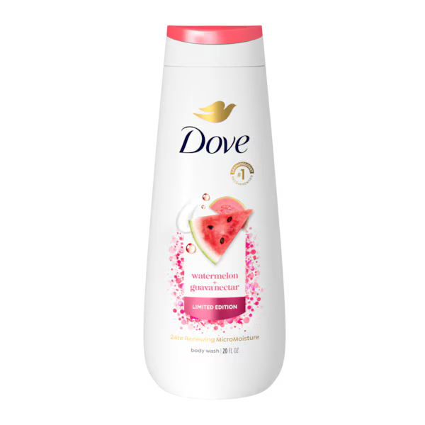 Dove Body Wash Usa Watermelon & Guava Nectar 20oz/591ml product image 1